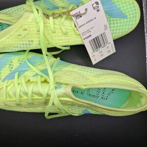 Adidas Adizero Ambition W Track Field Shoes 6.5 UK 40 EU Athletic Spikes Yellow